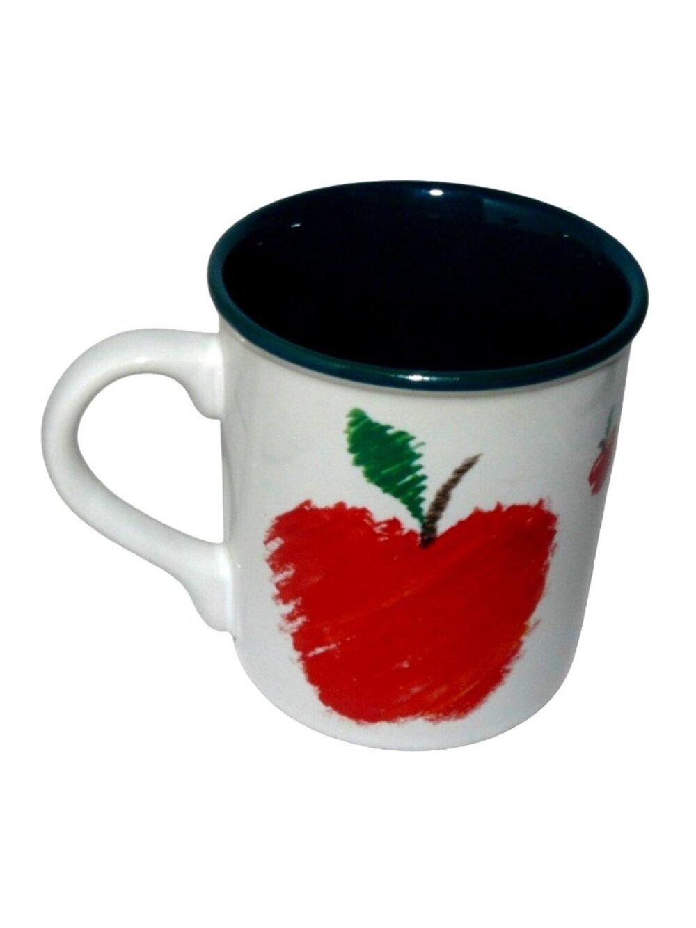 Red & Green Teachers Inspirational Ceramic Mug By Joanne Fink 11 fl oz Vintage